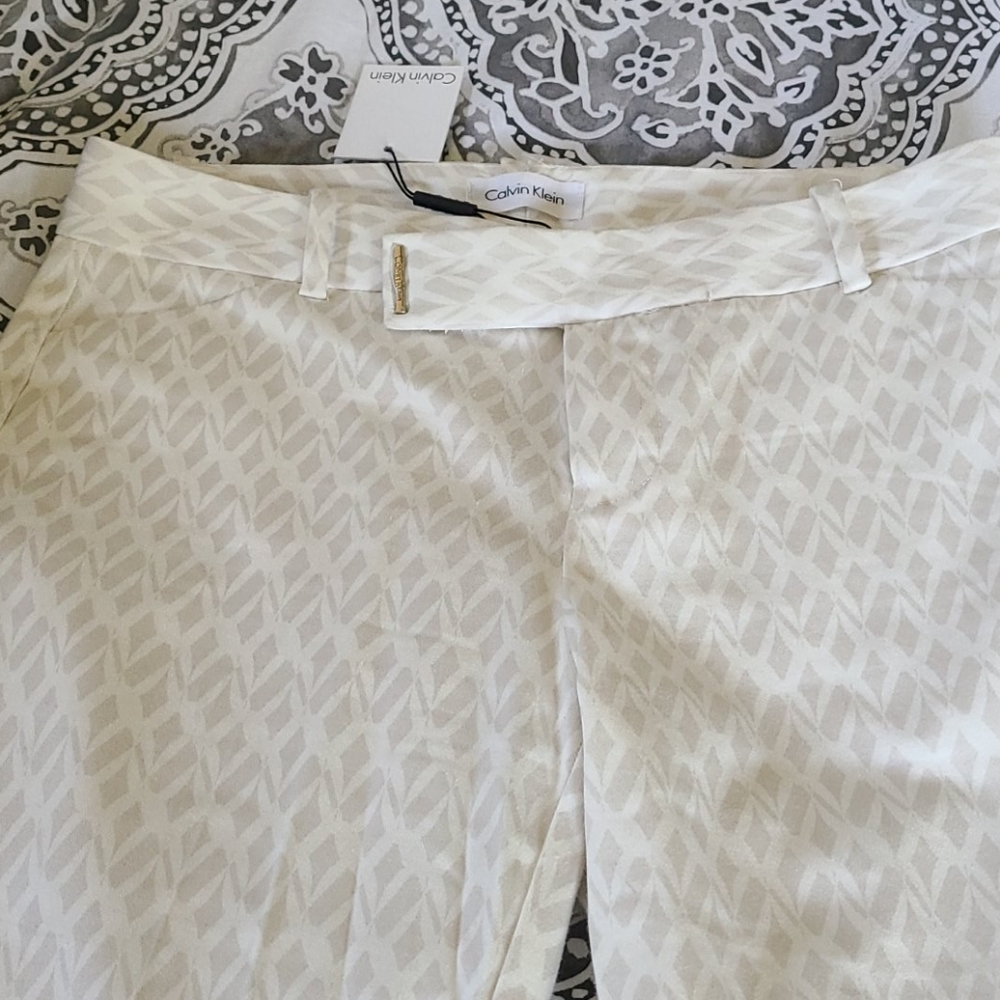 Brand new Calvin Klein White Pants